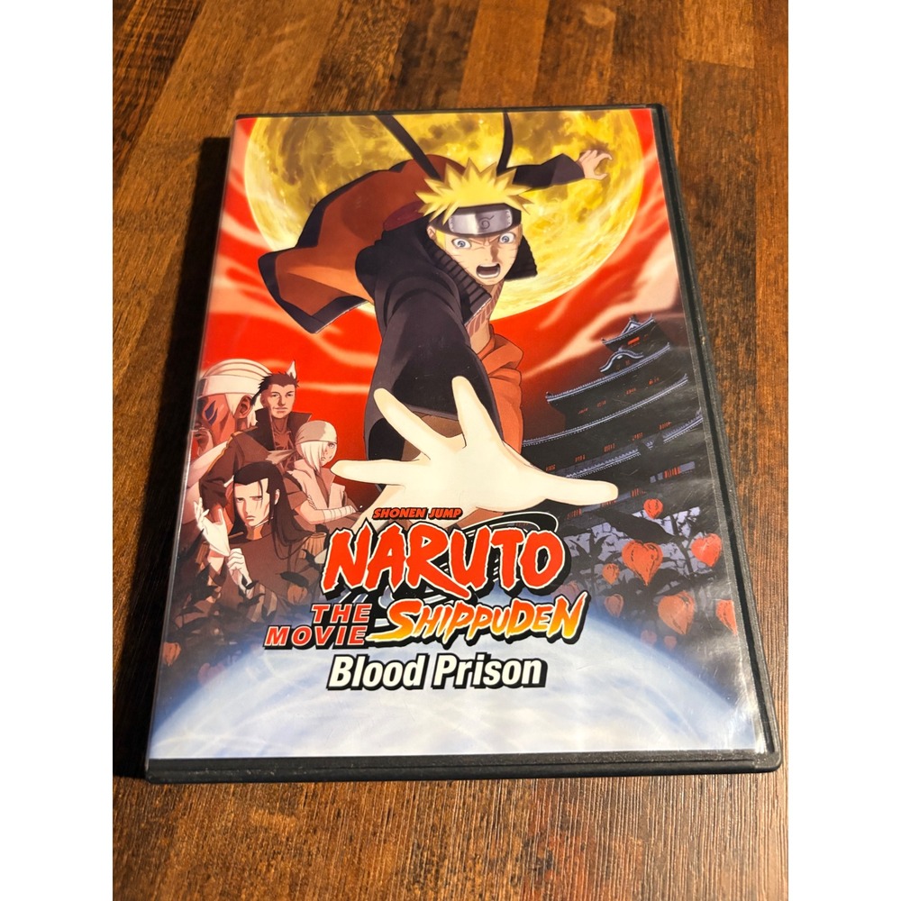 Naruto Shippuden The Movie Blood Prison DVD‎ Viz Media Shonen Jump Anime